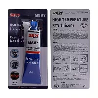 DEYI M587 Extreme Temperature Silicone Sealant - Non-Corrosive, Vertical Grade Industrial Adhesive Glue