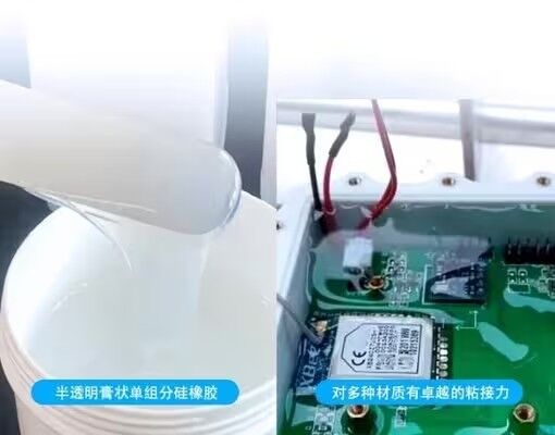 Sealant Tahan Air Berbasis Silikon M705 | Lem Transmisi Tinggi untuk Produsen Lensa & Perlengkapan Pencahayaan LED Transparan