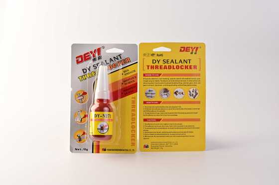 DEYI DY-N271 High Strength Anaerobic Thread Locking Adhesive. Anti-Vibration & Leak-Proof Glue untuk Produsen Bolts Industri