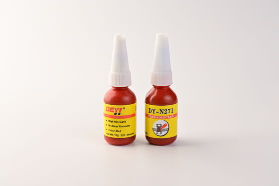 DEYI DY-N271 High Strength Anaerobic Thread Locking Adhesive. Anti-Vibration & Leak-Proof Glue untuk Produsen Bolts Industri
