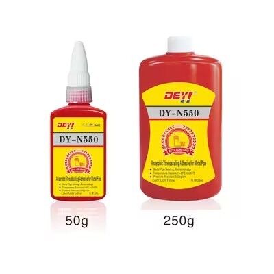 DEYI DY-N550 High Temper & Oil Resistant Thread Sealant - Glue Pergantian Gasket Anaerobik