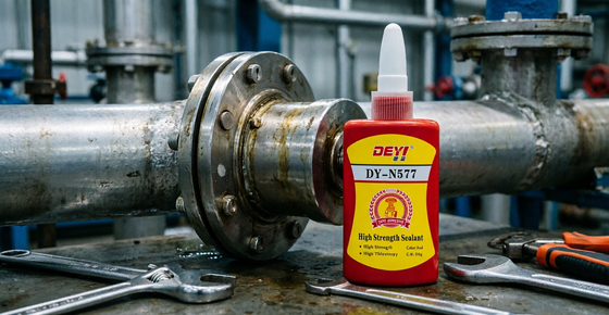 Tekanan Tinggi Anaerobik Threadlocker. Metal Pipe Sealant & Strong Thread Locking Adhesive untuk Minyak & Gas Produsen