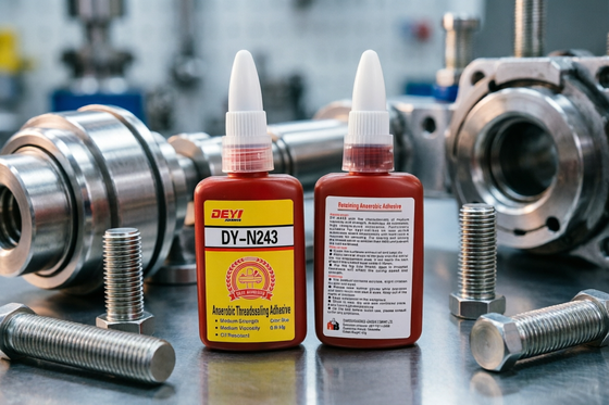 DEYI DY-N243 High Temper & Oil Resistant Threadlocker - Easy Disassembly Adhesive untuk Substrat Kurang Aktif