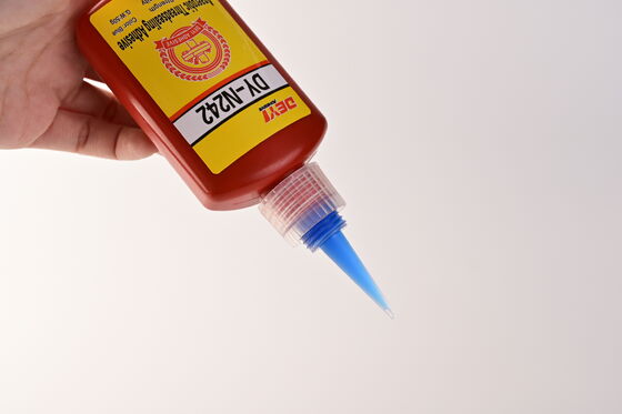 DEYI DY-N242 Blue Medium Strength Threadlocker - Adhesive Anaerobik untuk M6-M36 Screw Locking & Sealing