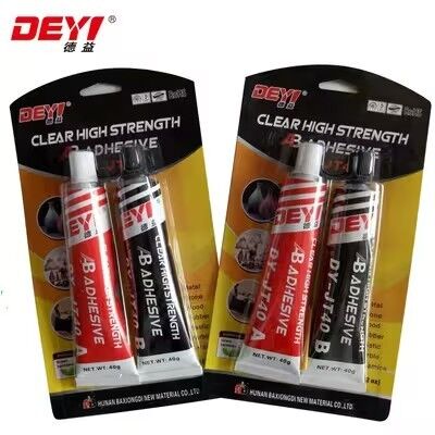 High Peel Strength Clear Epoxy AB Adhesive ♪ DY-JT40 Fast Healing Potting Glue untuk Auto & Electronics Manufacturer