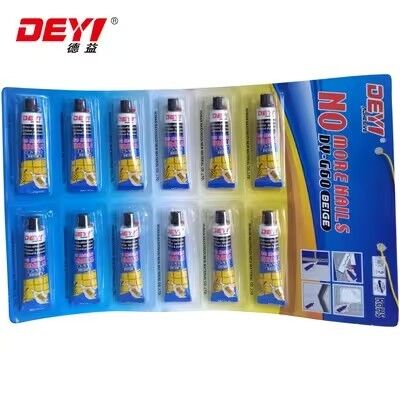 Perekat Konstruksi Bebas Paku, Lem Cair Kekuatan Tinggi, Sealant untuk Kayu MDF