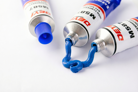 DY-M587 Neutral RTV Silicone Gasket Maker High Temp Sealant Adhesive Untuk Flange Otomotif