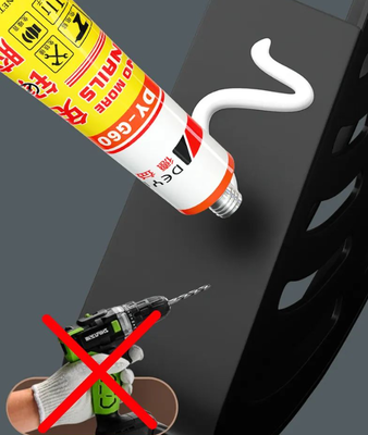 Sealant Perekat Putih 320ml Lem Konstruksi Beban Berat Tinggi untuk Dinding Interior