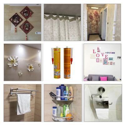 SBS Free Nail Adhesive High Strength Metal Glue Construction Sealant Untuk Dapur Dan Kamar Mandi