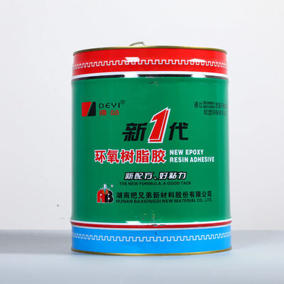 Viscosity Tinggi Dua Bagian Keramik Epoxy Resin AB Lem Thixotropic Non-Sag Marine Adhesive Untuk Perbaikan Korosi Air Garam