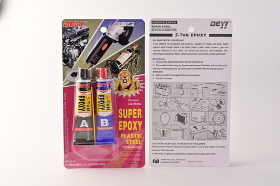30-Minute Fast Curing Epoxy Resin Glue High Strength Metal Adhesive Untuk Perbaikan Mesin Industri