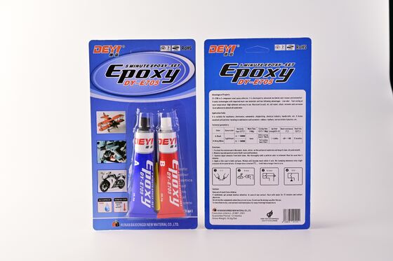5-Minut Cepat Mengeras Epoxy Gel Lem Hitam Dan Putih Kekuatan Tinggi Perekat Isolasi Untuk Perbaikan Peralatan Listrik