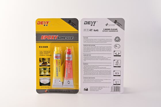 Perekat Resin Epoksi Seni Bening 5 Menit Lem Tahan Air Kekuatan Tinggi untuk Kerajinan DIY dan Pengecoran Meja
