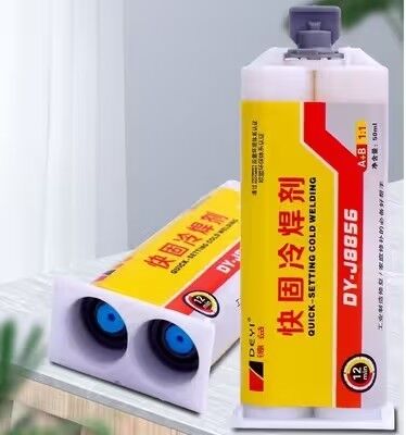 500ml Lem Epoxy Dua Bagian AB Perekat Struktural Kekuatan Tinggi Curing Cepat Untuk Perbaikan Industri Logam