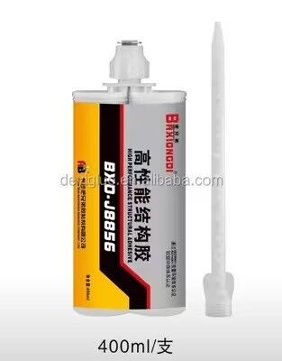 500ml Lem Epoxy Dua Bagian AB Perekat Struktural Kekuatan Tinggi Curing Cepat Untuk Perbaikan Industri Logam