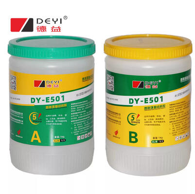 Perekat Epoxy Resin AB yang jelas dengan pengeringan awal 5 menit dan pengeringan penuh 24 jam untuk kerajinan DIY