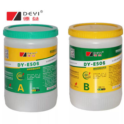 DY-E506 Resin Epoxy Jelas dengan 60 menit initial curing dan 24 jam Full curing untuk DIY Crafts